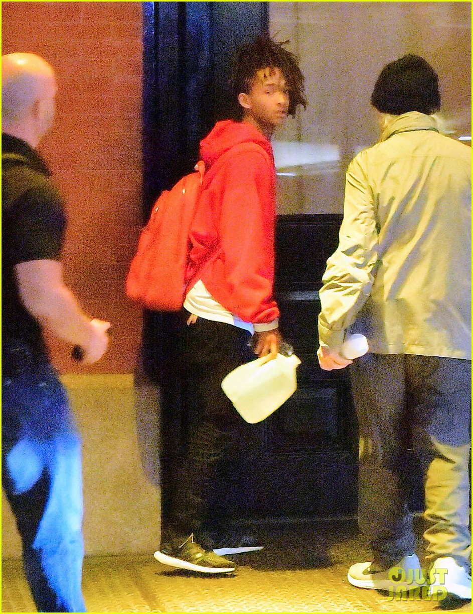 Full Sized Photo Of Jaden Smith Works Up A Late Night Sweat00401mytext ...