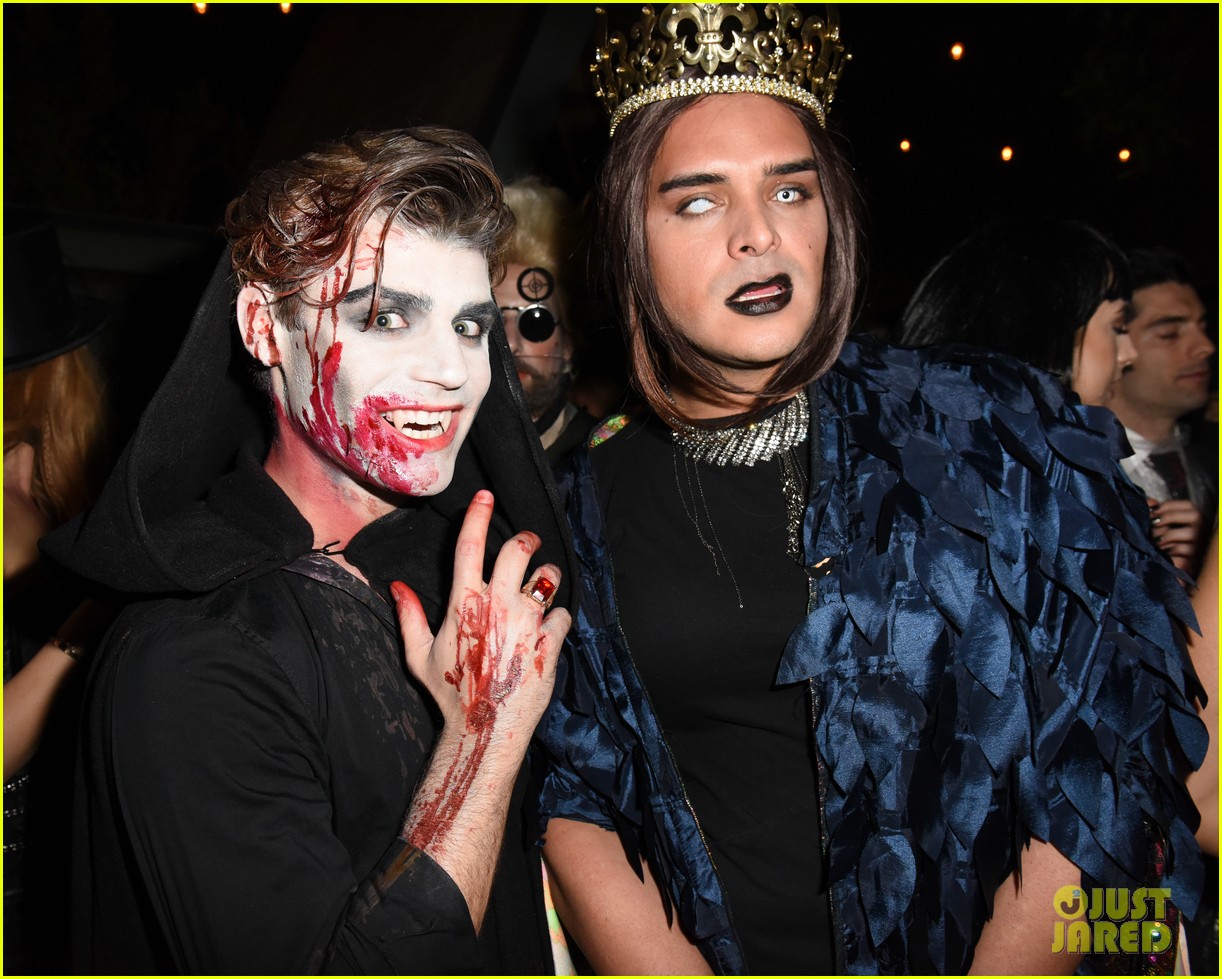 Cody Christian And Dylan Sprayberry Become Bank Robbers At Just Jared S Halloween Party Photo