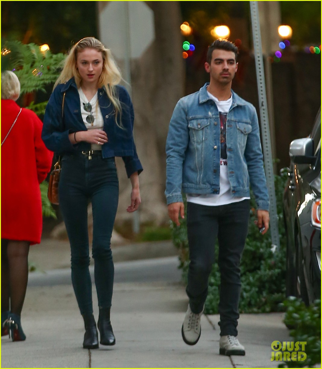 Joe Jonas & Sophie Turner Rock Coordinating Outfits in L.A.: Photo 3837388, Joe Jonas, Sophie Turner Photos