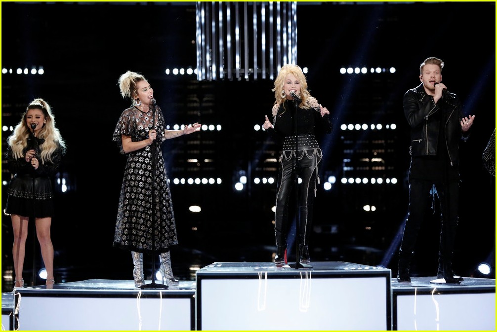 VIDEO Pentatonix Joins Miley Cyrus & Dolly Parton to Sing 'Jolene
