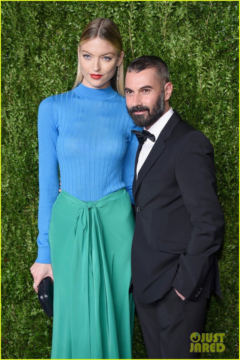 Full Sized Photo of hailey baldwin nicola peltz cfda vogue fashion fund