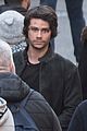 dylan obrien spotted on set for first time since accident 01