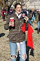 shailene woodley goes live during standing rock march 01