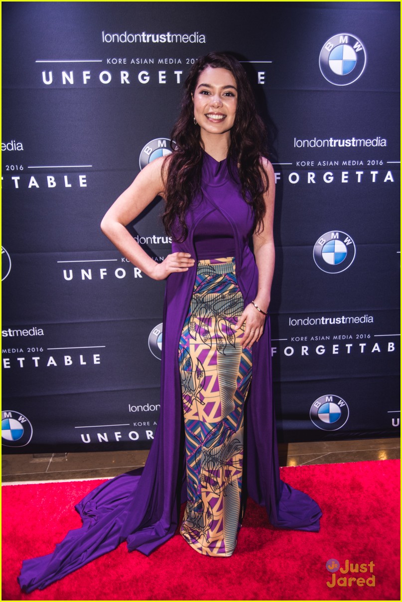 Full Sized Photo of aulii cravalho unforgettable gala ally maki lance