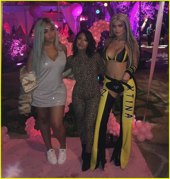 Kylie Jenner Attends Christina Aguilera's Birthday Party in Her Xtina  Costume!: Photo 1057452 | Christina Aguilera, Jordyn Woods, Kylie Jenner  Pictures | Just Jared Jr.