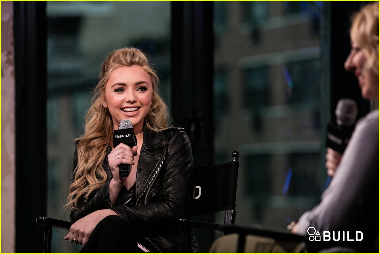 Full Sized Photo of peyton list aol build series nyc 01 | Peyton List