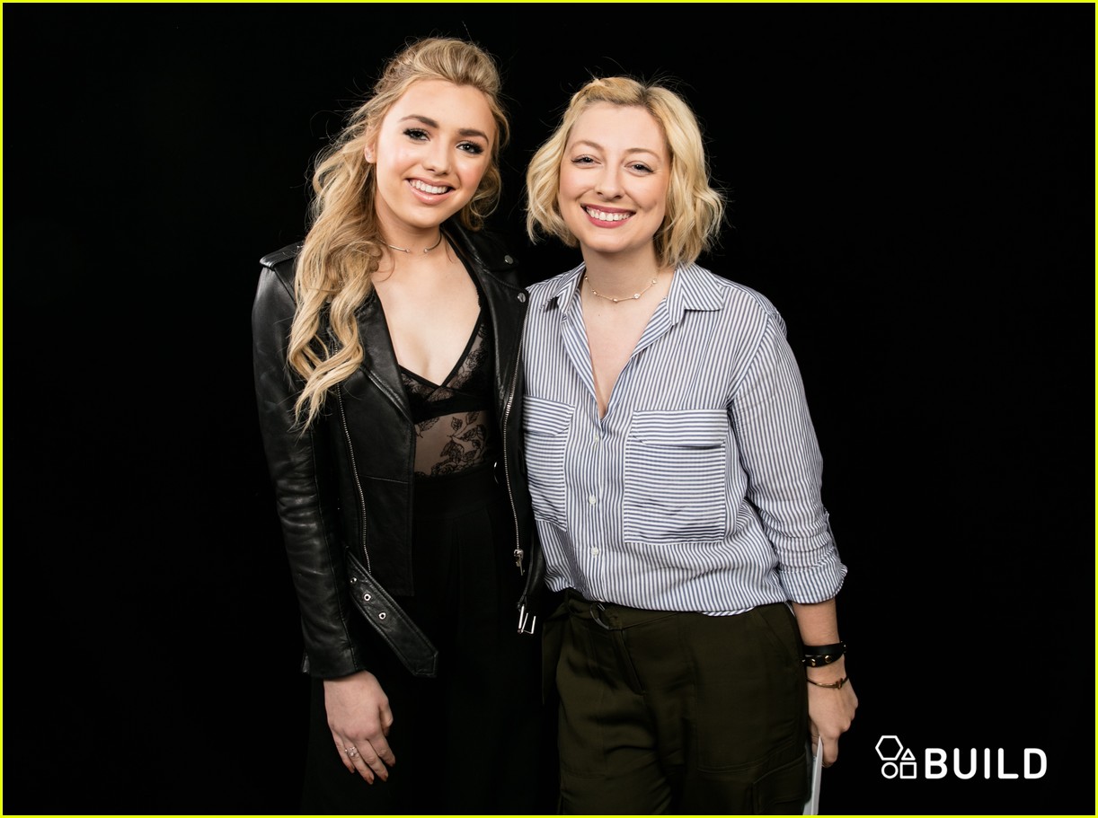 Full Sized Photo of peyton list aol build series nyc 07 | Peyton List