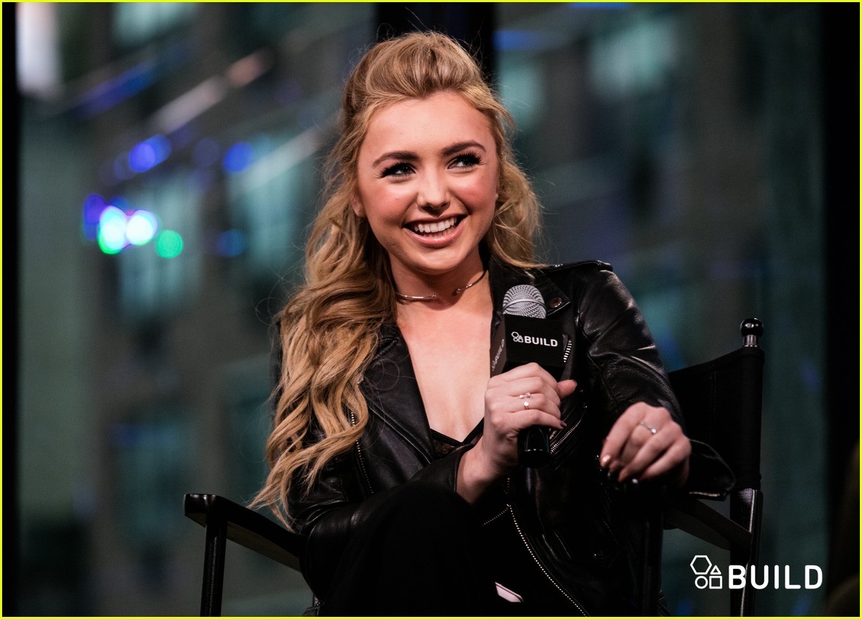 Full Sized Photo of peyton list aol build series nyc 12 | Peyton List