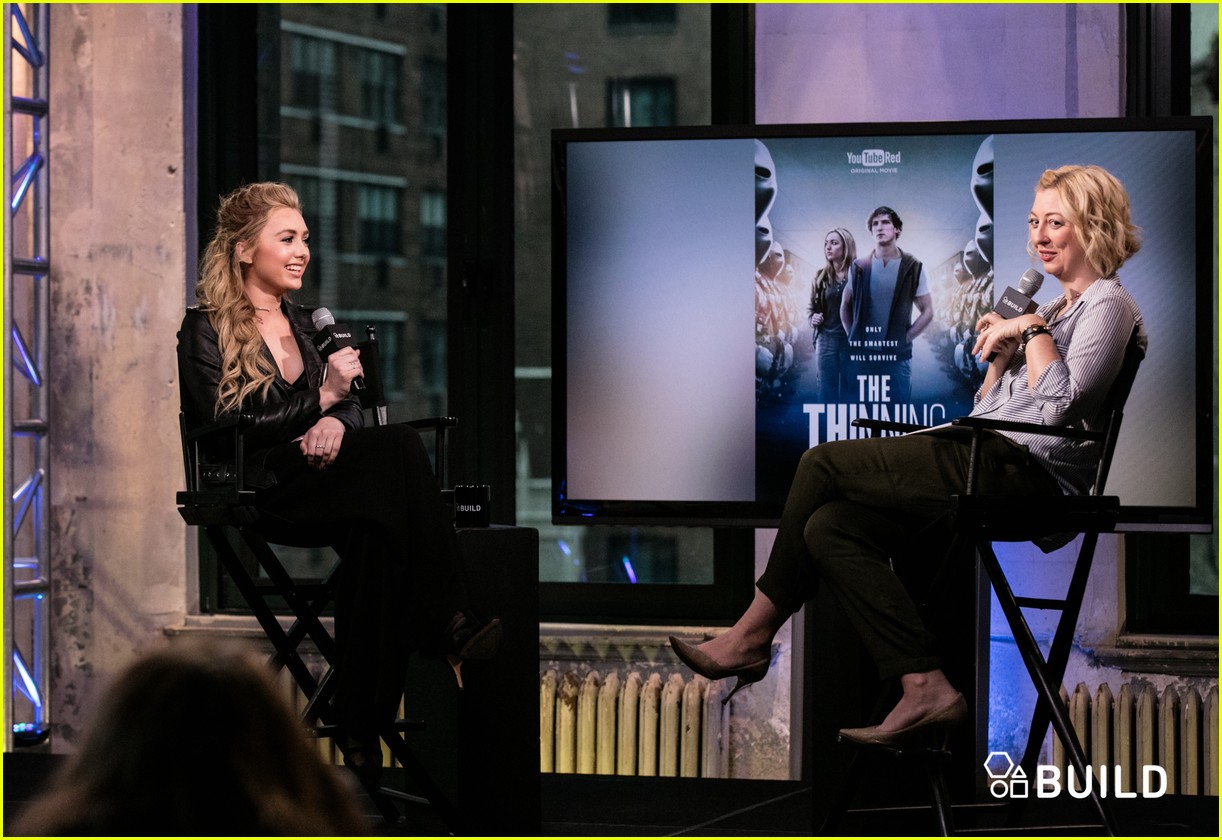 Full Sized Photo of peyton list aol build series nyc 14 | Peyton List