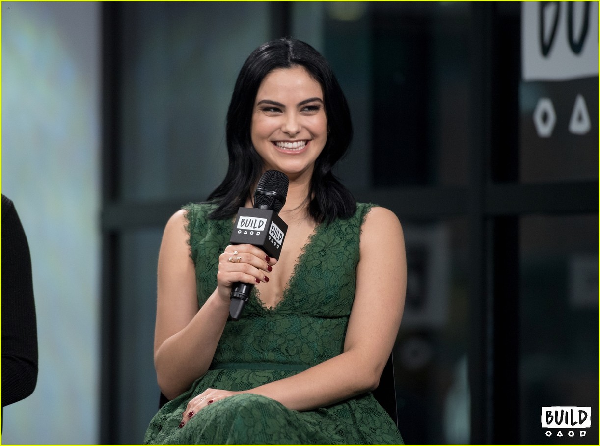 Full Sized Photo of camila mendes lili reinhart riverdale nyc press 10 ...