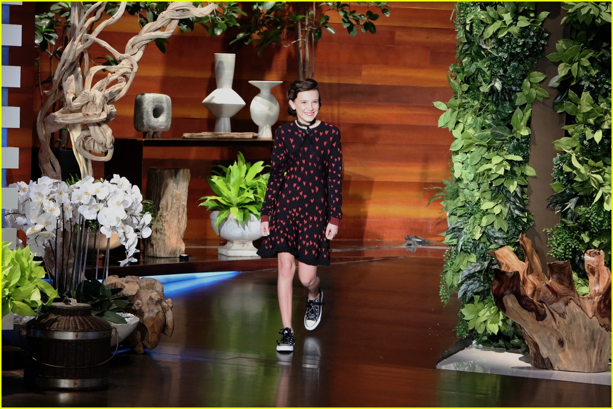 VIDEO Millie Bobby Brown Recalls What Happened During Her First(02)