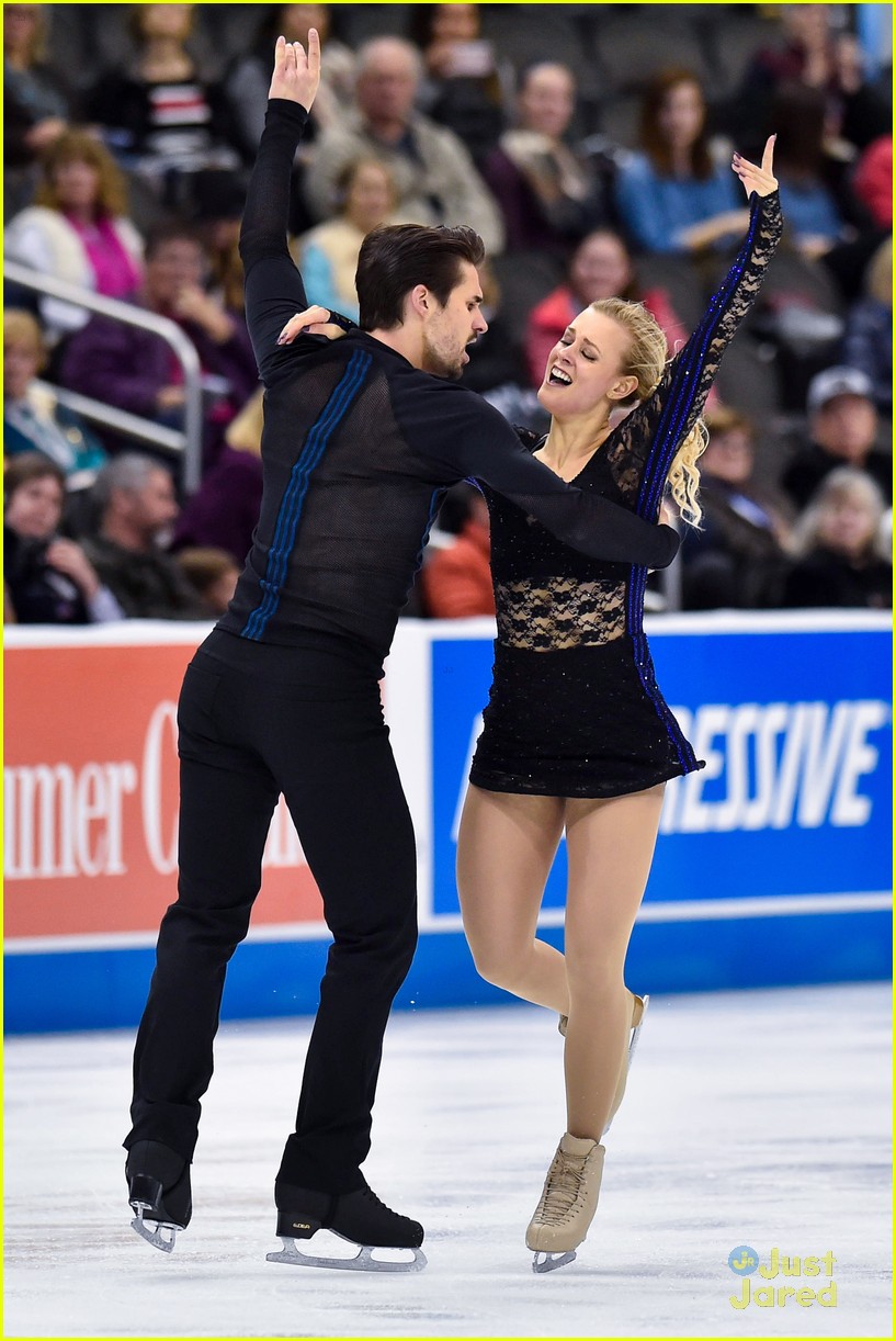 Full Sized Photo of chock bates hubbell donohue nationals ice dance 02