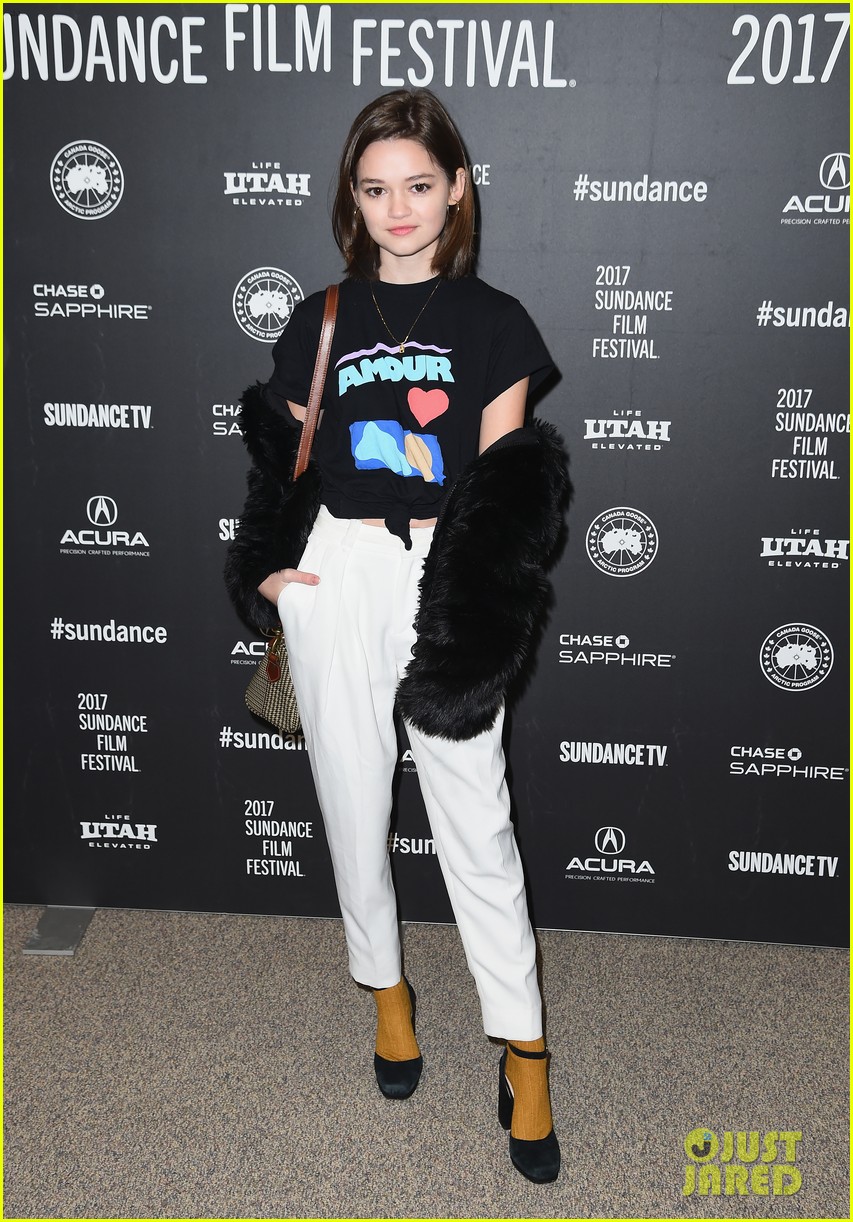 Lily Collins, Ciara Bravo, & Liana Liberato Bundle Up at Snowy Sundance