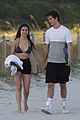 ansel elgort goes shirtless for a workout at the beach 20
