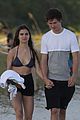 ansel elgort goes shirtless for a workout at the beach 22