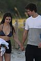 ansel elgort goes shirtless for a workout at the beach 24