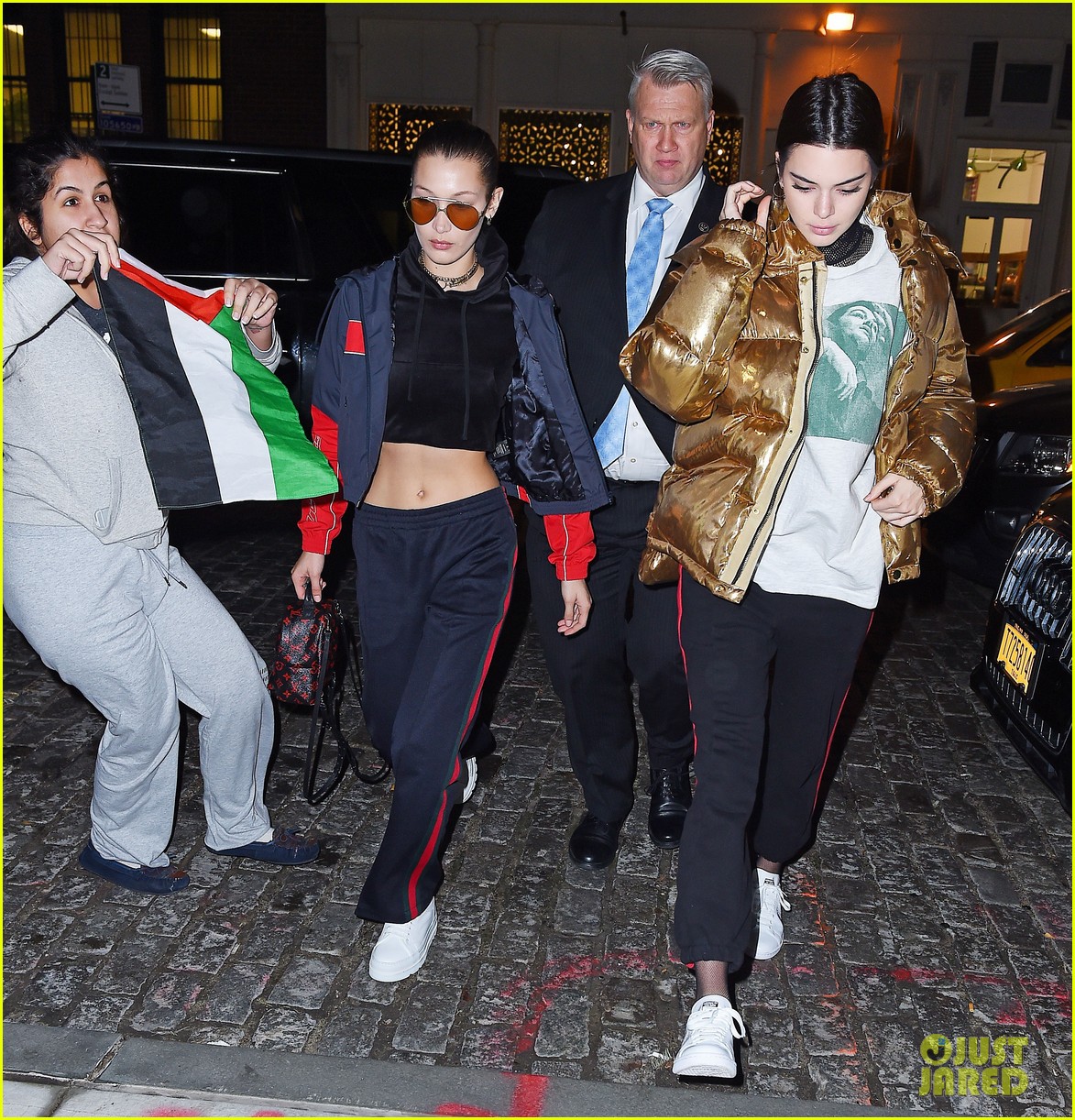 Kendall Jenner & Bella Hadid Have Close Encounter With Fan | Photo ...