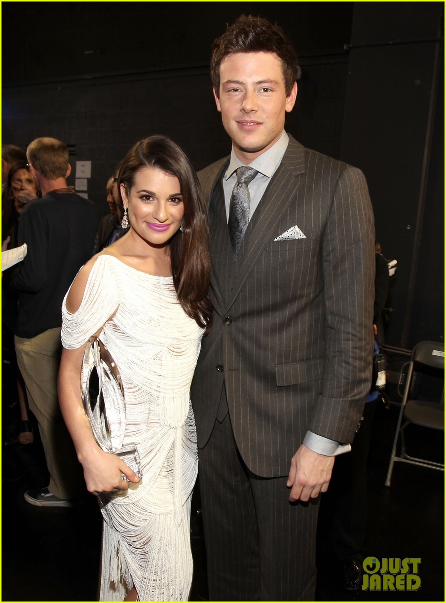 lea michele posts photo with cory monteith 12