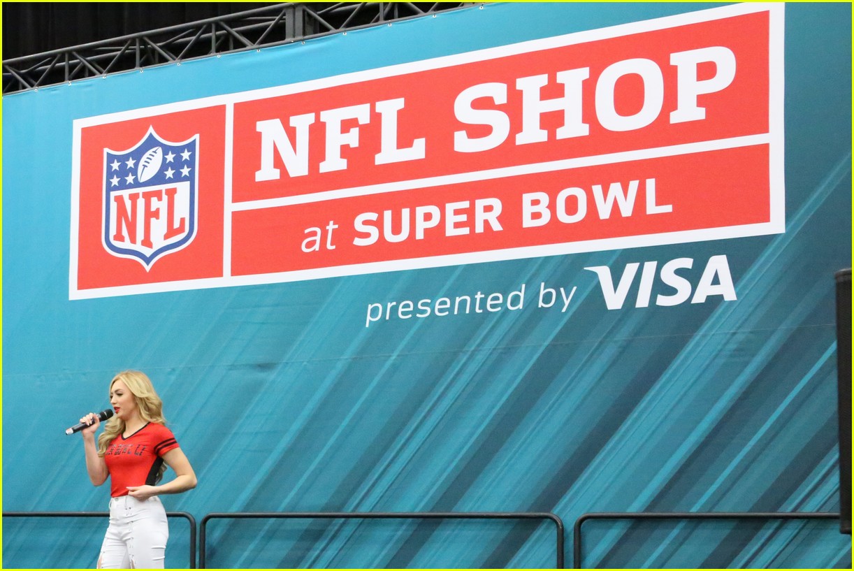 nfl shop at super bowl presented by visa