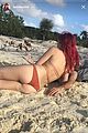 bella thorne beach bikini new years eve 2017 06