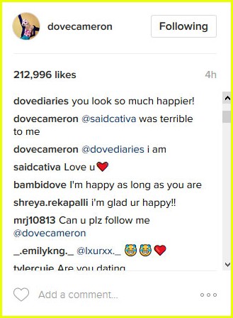 Dove Cameron Says Ex-Fiance Ryan McCartan Was 'Terrible' To Her | Photo