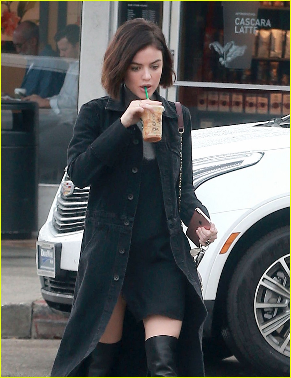 Lucy Hale Cuts Her Cute Bob Even Shorter | Photo 1070643 - Photo ...