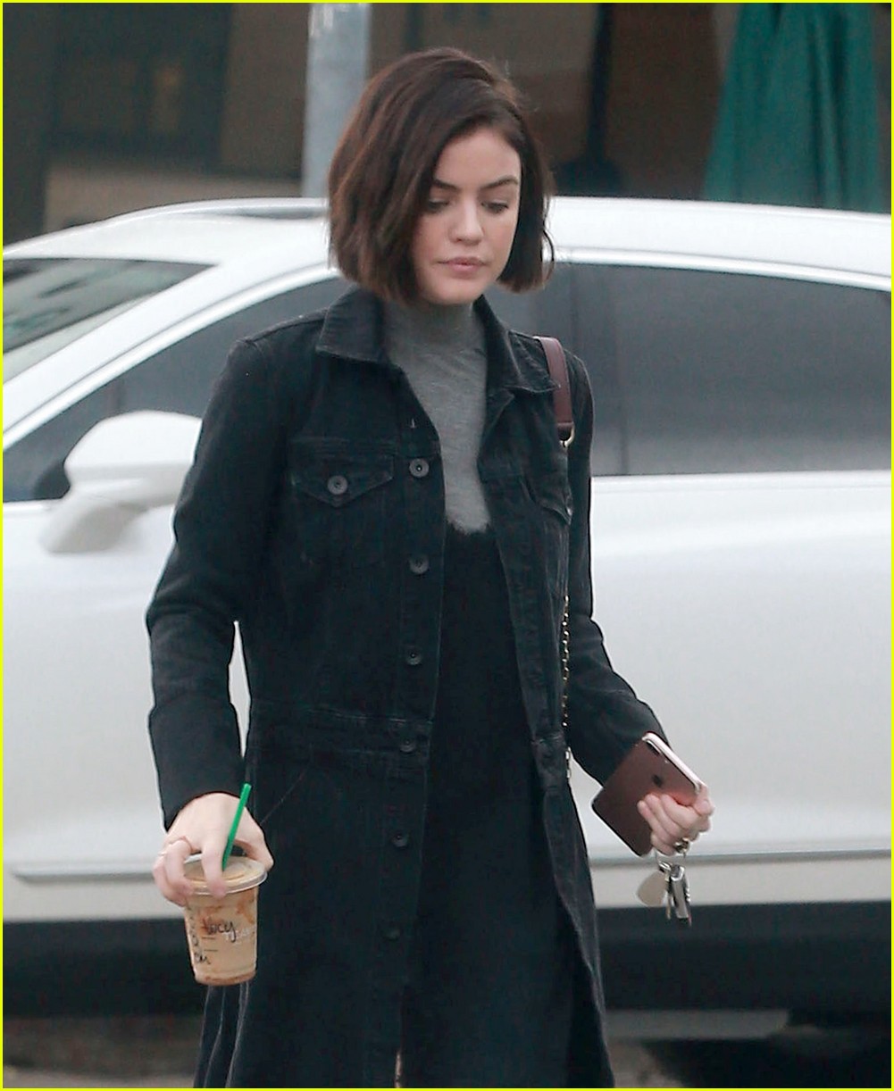 Lucy Hale Cuts Her Cute Bob Even Shorter | Photo 1070645 - Photo ...