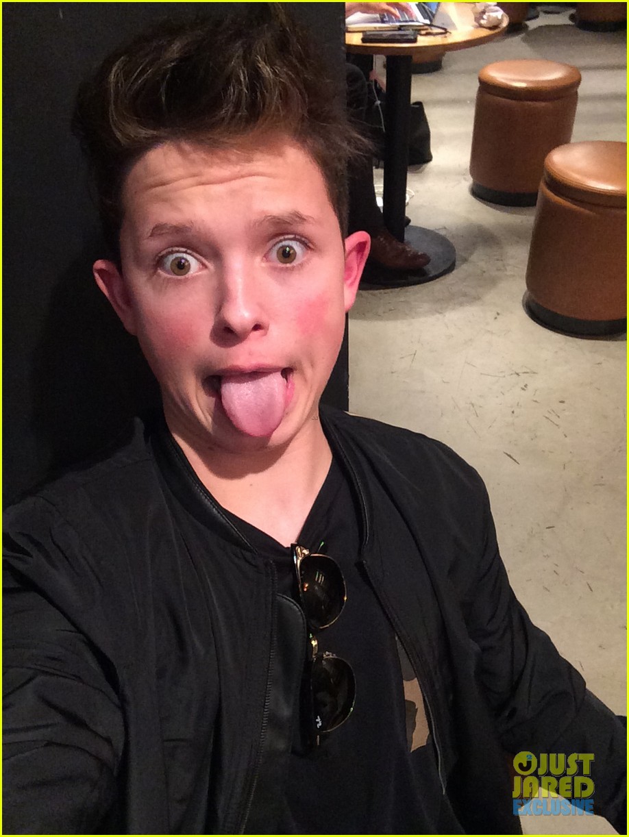 Full Sized Photo Of Jacob Sartorius Silly Selfies 01 