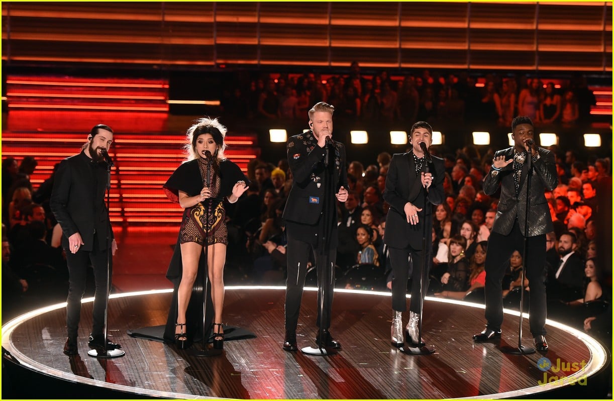 Full Sized Photo of pentatonix abc grammys performance watch video 01