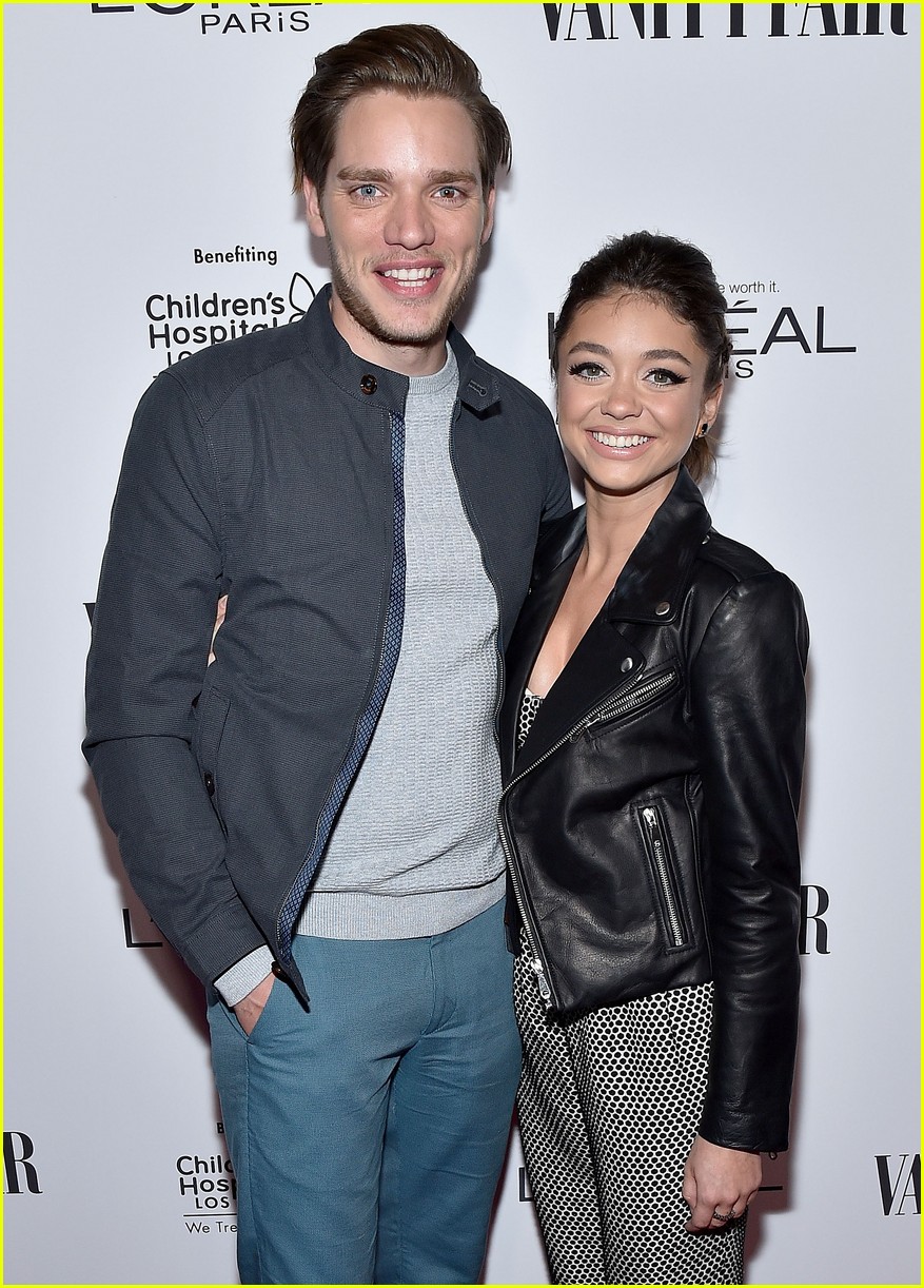 Sarah Hyland Celebrates Two-Year Anniversary With Dominic Sherwood ...