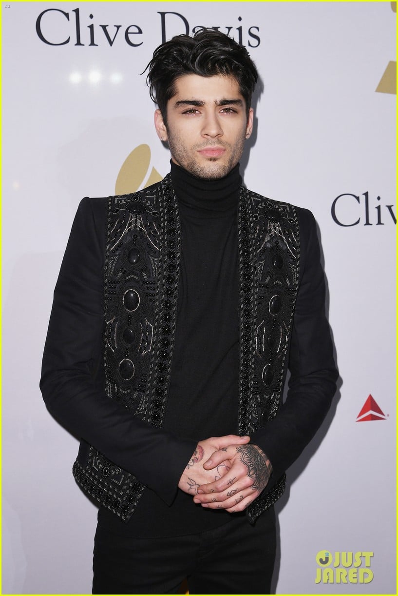 Zayn Malik Is Stylish In Balmain At Pre Grammy Gala Photo 1068622 Photo Gallery Just 