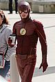 grant gustin stays in character during his coffee break 02