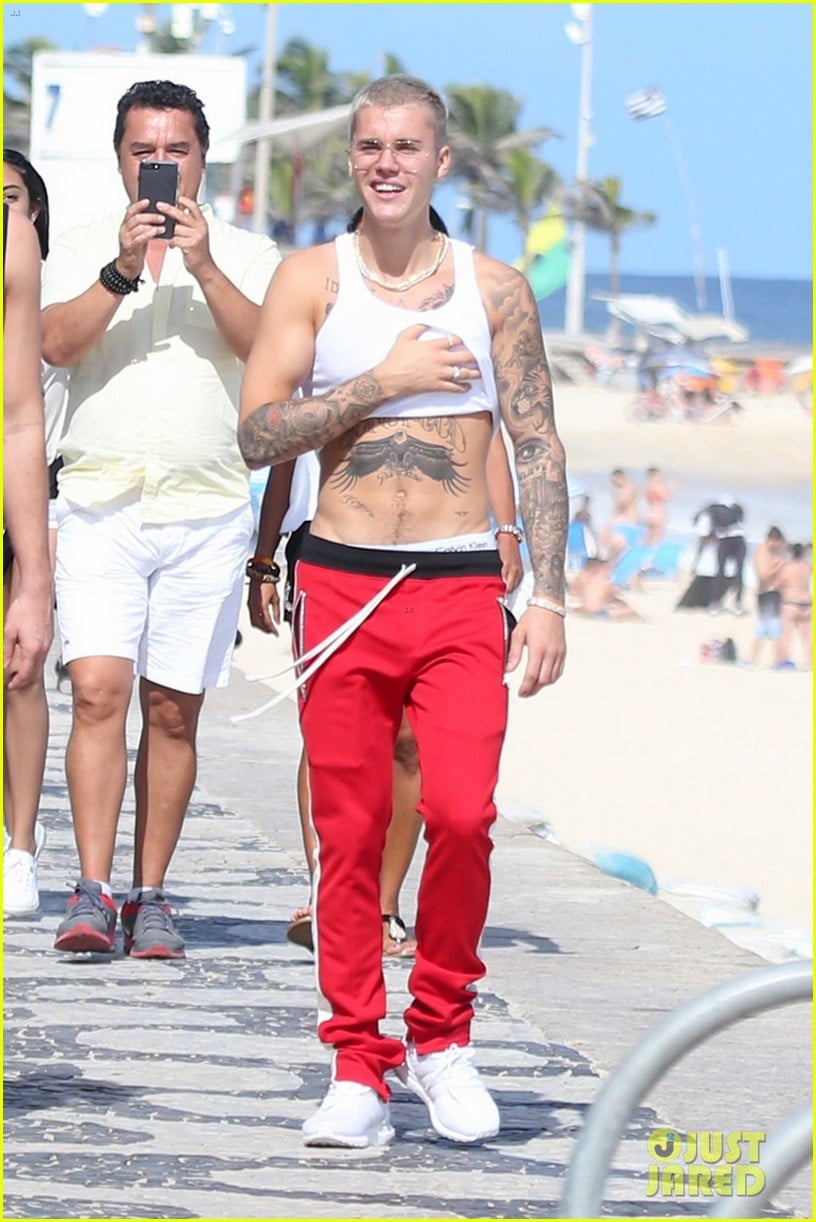 Full Sized Photo of justin bieber new lion tattoo 08 Justin Bieber