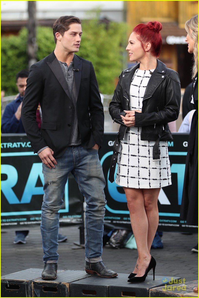 Sharna Burgess Brushes Off Romance Rumors Between Her & DWTS Partner