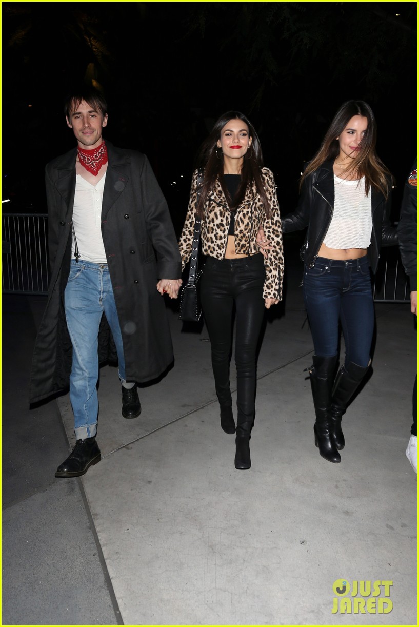 Victoria Justice & Boyfriend Reeve Carney Head to Red Hot Chili Peppers