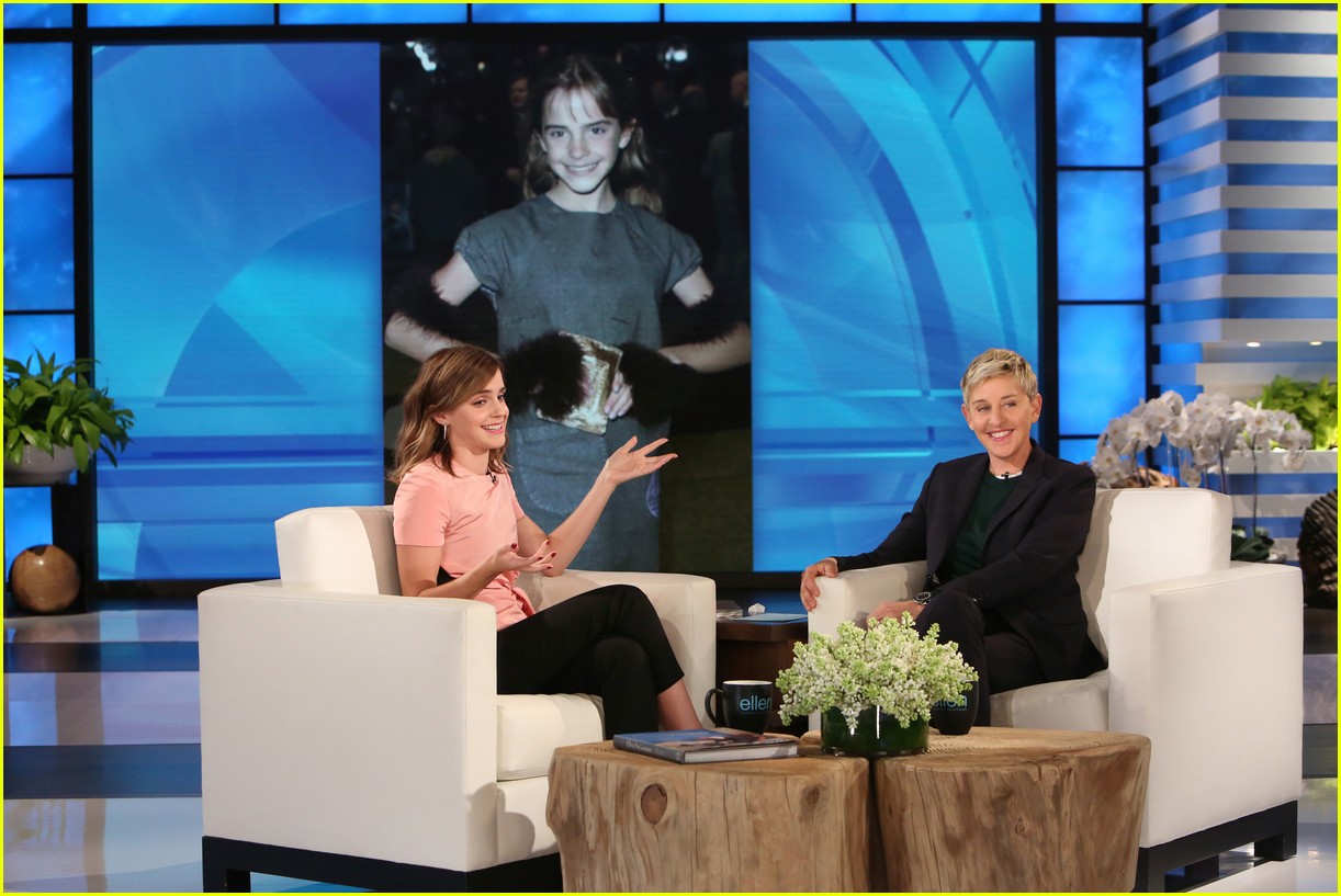 Emma Watson Can't Contain Her Laughter During Funny Hidden Camera Prank for  'Ellen' (Video): Photo 1072917 | Ellen DeGeneres, Emma Watson Pictures |  Just Jared Jr.