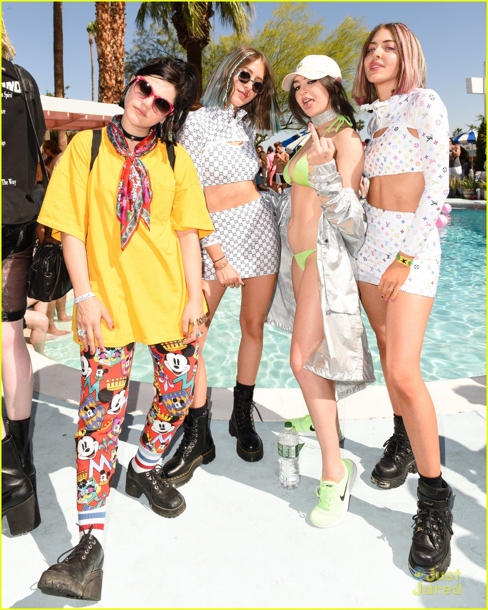 Charli XCX Kicks Off Coachella Day One at Poolside Party See The Pics
