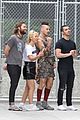 joe jonas switches up his look while filming undercover lyft video 04