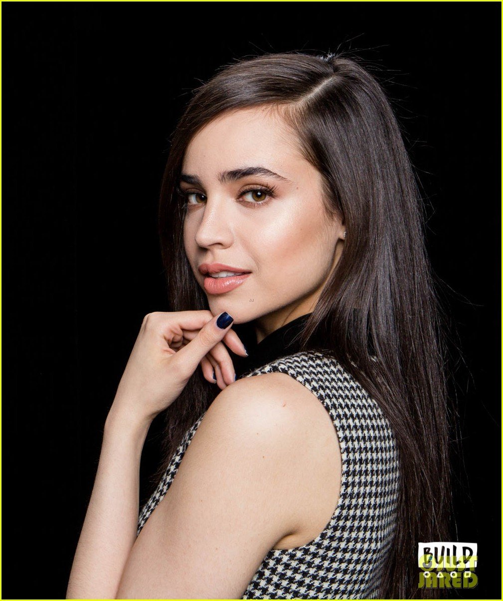 Full Sized Photo of sofia carson hits aol build 04 | Sofia Carson Says ...