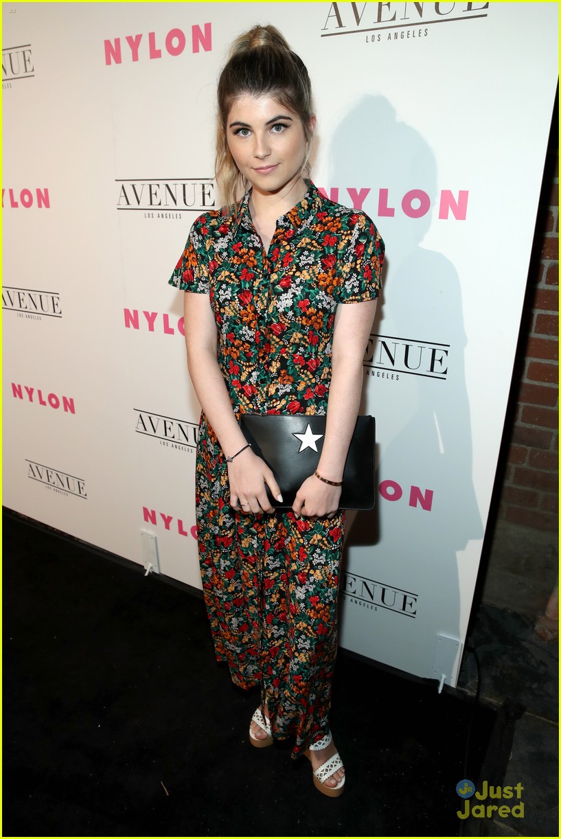 Chloe Lukasiak & Skai Jackson Show Off Midriffs at Nylon's Young