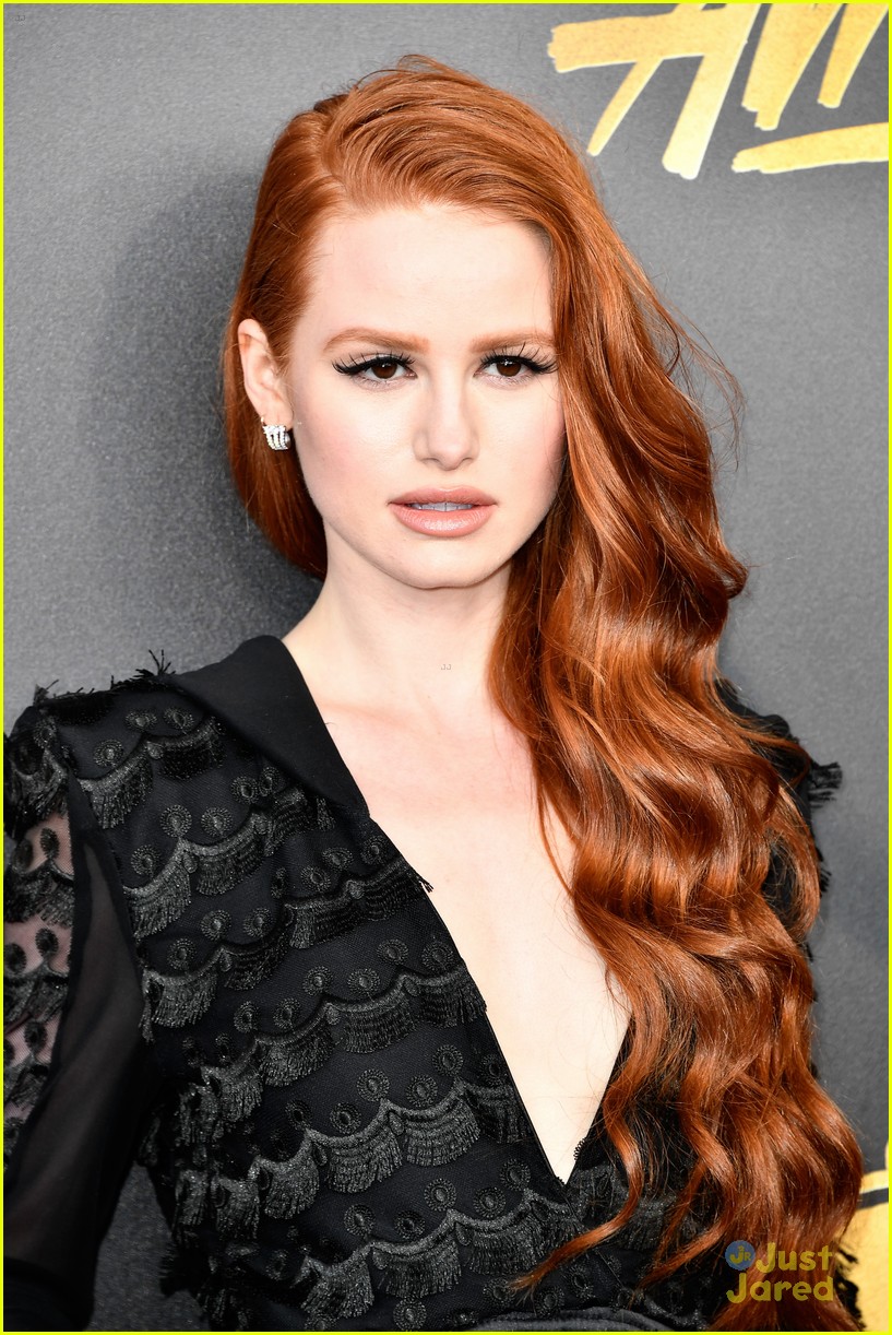'Riverdale's Madelaine Petsch Wows In Chic Black Romper at MTV Movie