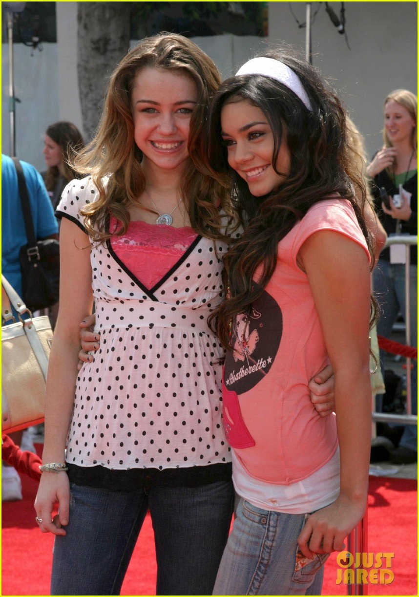 Miley Cyrus & Vanessa Hudgens's Disney Channel Reunion at the Billboard ...