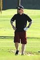 ed sheeran gets in round of golf before brazil tour dates 01