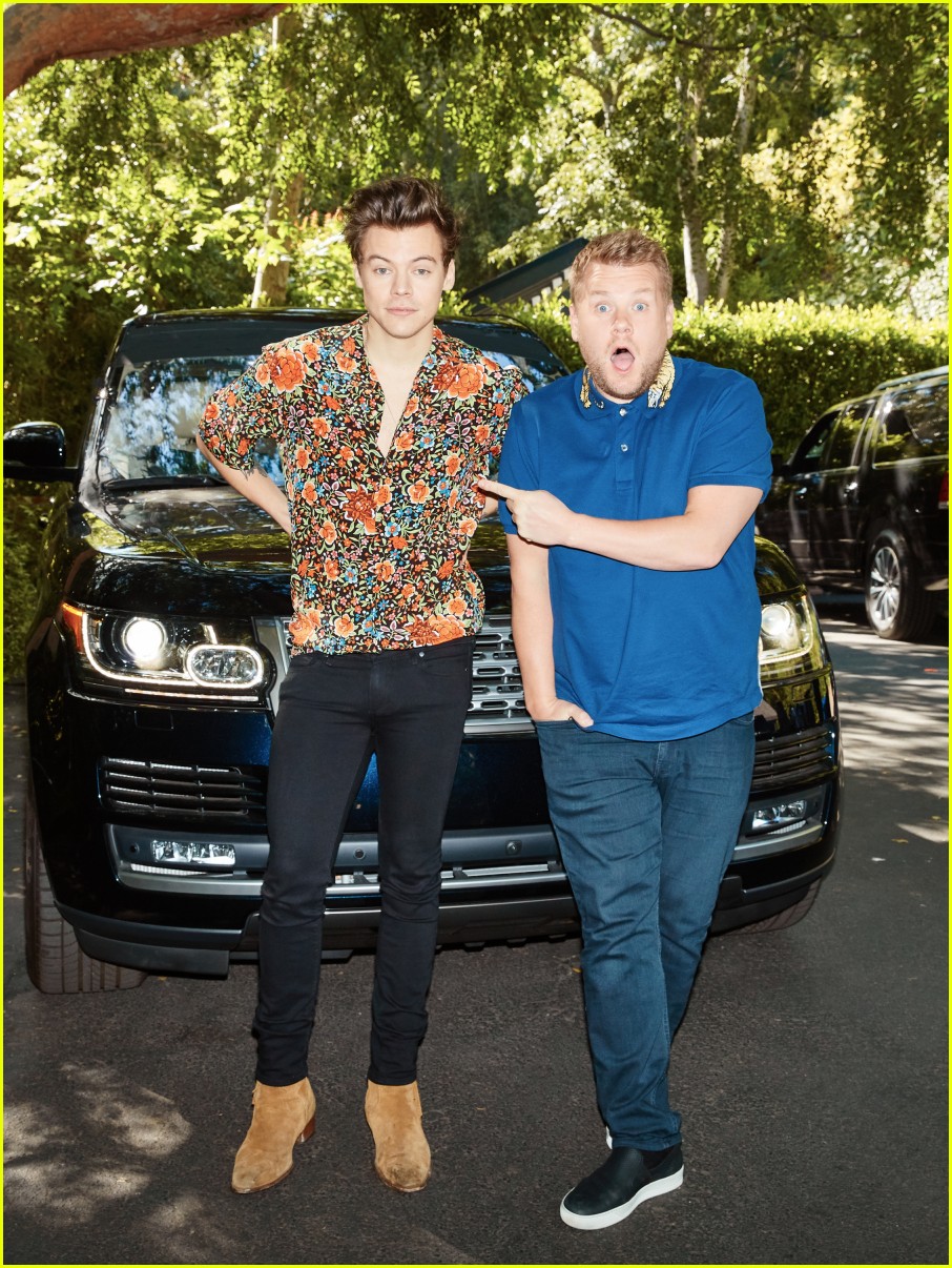 Harry Styles Goes Solo For Cordens Carpool Karaoke Video Photo 1088897 Photo Gallery 