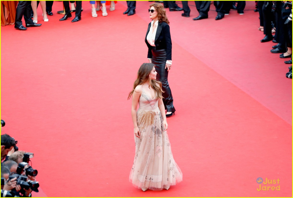 French Model Thylane Blondeau Dazzles at Cannes Film Festival 2017