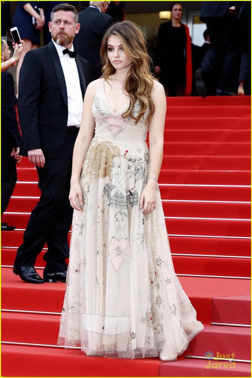 French Model Thylane Blondeau Dazzles At Cannes Film Festival Photo Photo