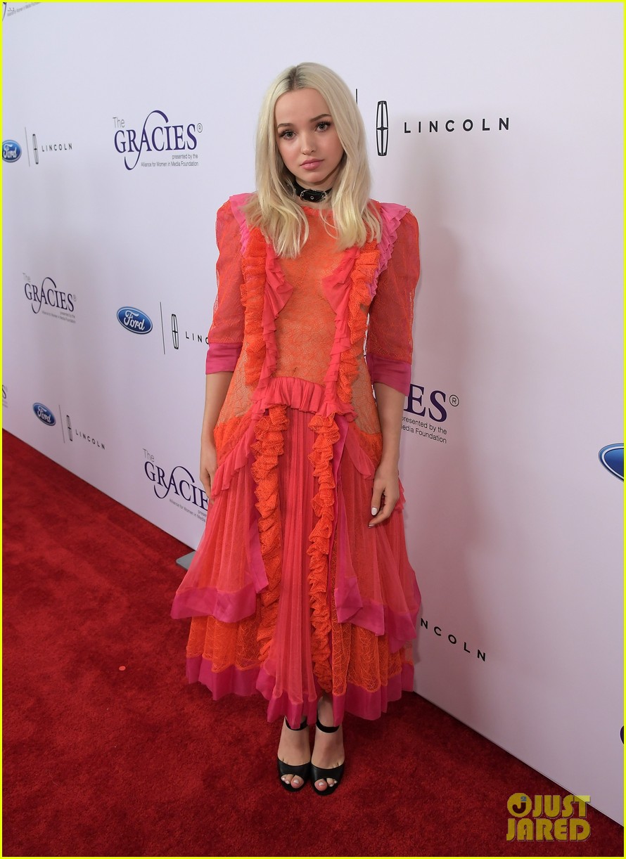 Full Sized Photo of dove cameron garrett clayton reunite at gracie