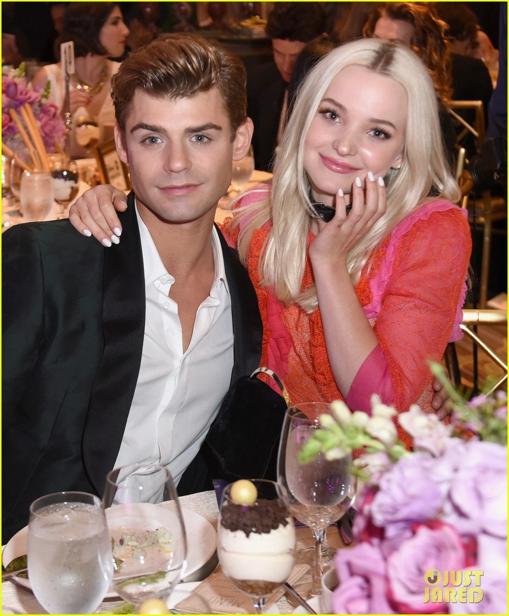 Dove Cameron & Garrett Clayton Have a 'Hairspray' Reunion at Gracie