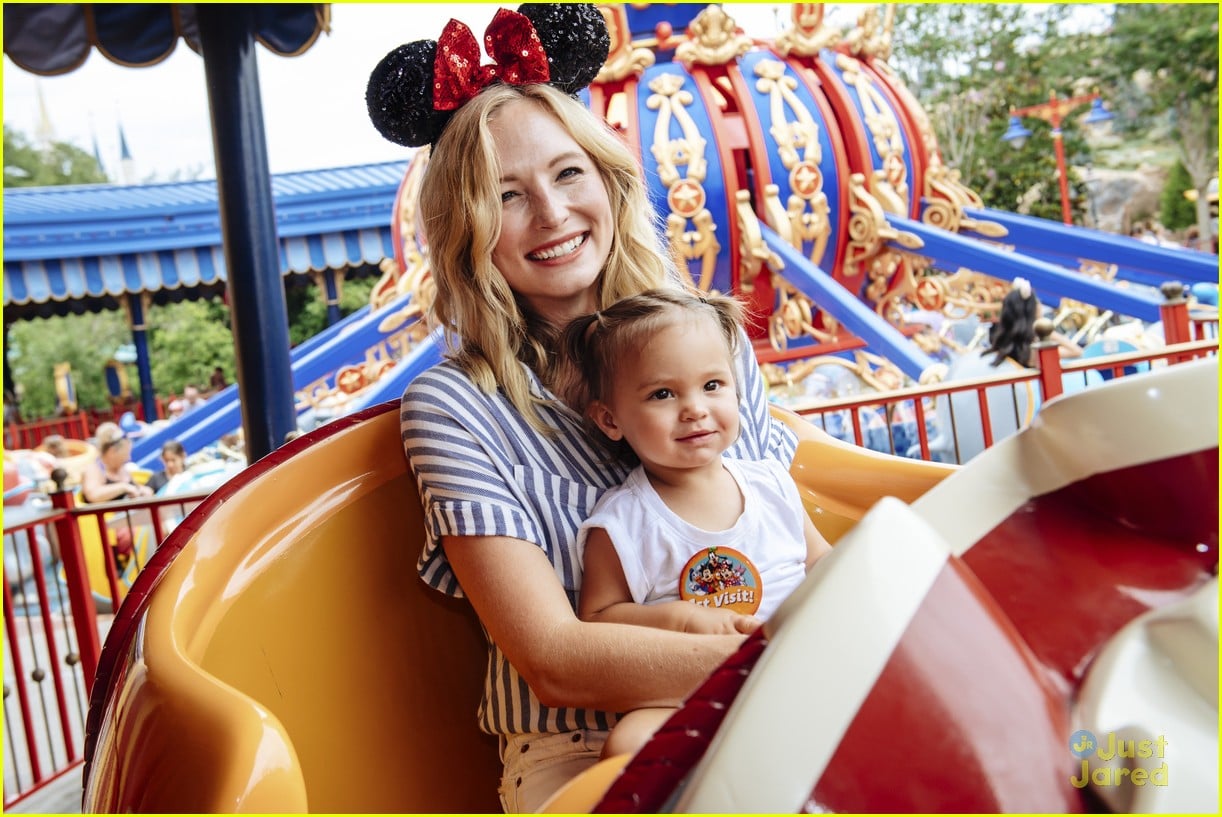 Candice King Takes Daughter Florence To Walt Disney World - Pics ...