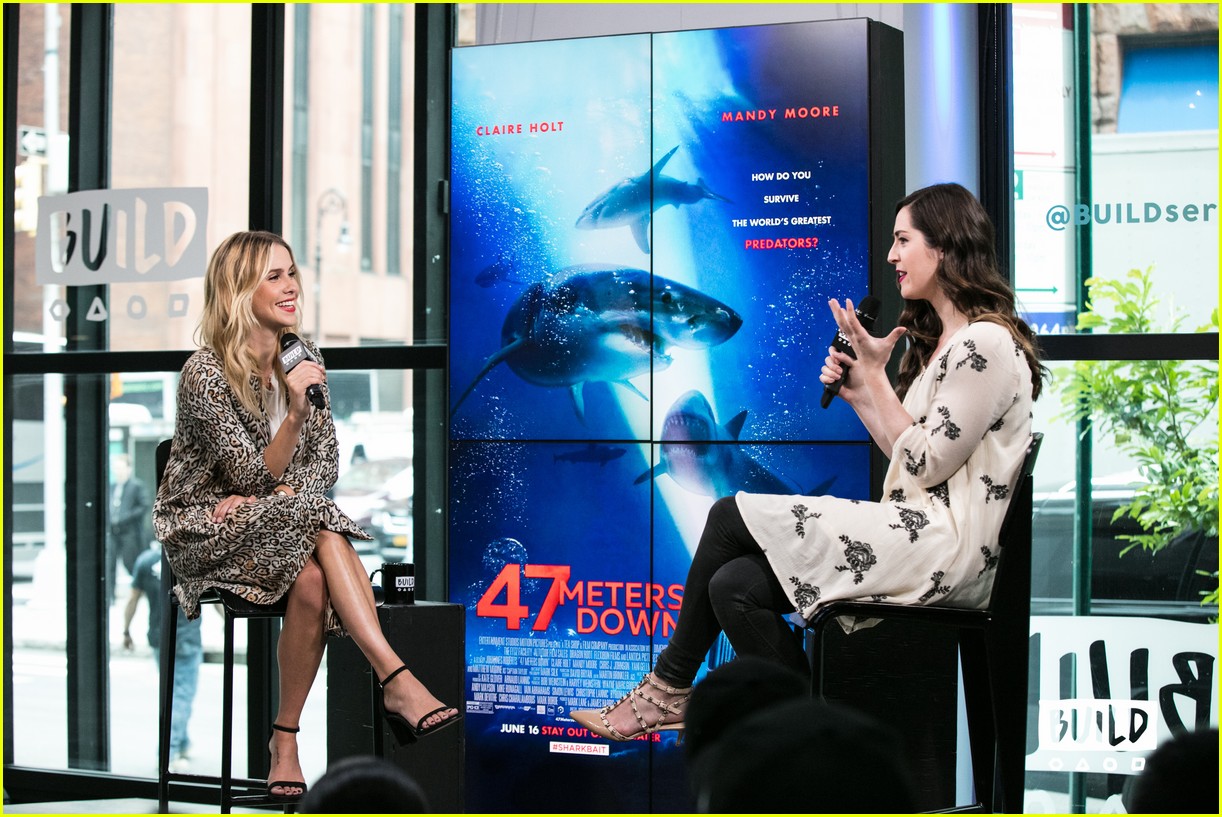 Full Sized Photo of claire holt aol build 47 meters down 09 | Claire